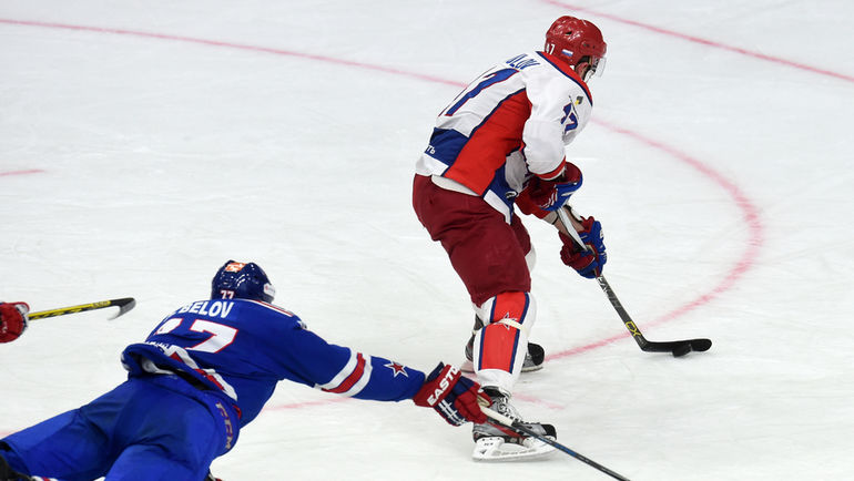 За три серии плей-офф Александр РАДУЛОВ и его партнеры проиграли только один матч. Фото Владимир БЕЗЗУБОВ, photo.khl.ru За три серии плей-офф Александр РАДУЛОВ и его партнеры проиграли только один матч. Фото Владимир БЕЗЗУБОВ, photo.khl.ru