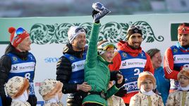 Оле Эйнар БЬОРНДАЛЕН и Дарья ДОМРАЧЕВА.