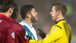 29 ноября 2014 года. Саранск. "Мордовия" - "Зенит" - 1:0. ХАЛК и Алексей МАТЮНИН.