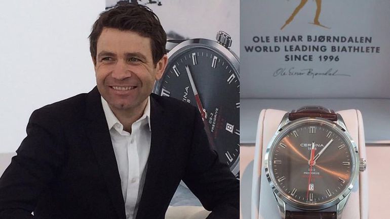 Среда. Оле Эйнар БЬОРНДАЛЕН в Москве. Фото Certina Среда. Оле Эйнар БЬОРНДАЛЕН в Москве. Фото Certina