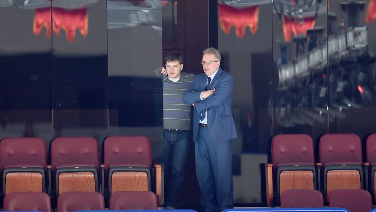 Никита и Владимир БЕРЕЖКОВЫ. Фото Владимир БЕЗЗУБОВ, photo.khl.ru Никита и Владимир БЕРЕЖКОВЫ. Фото Владимир БЕЗЗУБОВ, photo.khl.ru