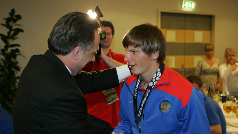 Виталий МУТКО и Андрей АРШАВИН. Фото РФС Виталий МУТКО и Андрей АРШАВИН. Фото РФС
