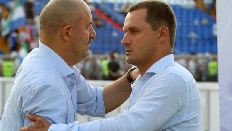 Станислав ЧЕРЧЕСОВ и Андрей КОБЕЛЕВ. Фото Игорь ГОРШКОВ Станислав ЧЕРЧЕСОВ и Андрей КОБЕЛЕВ. Фото Игорь ГОРШКОВ