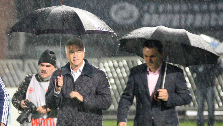 Сергей СИЛКИН и Андрей КОБЕЛЕВ. Фото Игорь ГОРШКОВ Сергей СИЛКИН и Андрей КОБЕЛЕВ. Фото Игорь ГОРШКОВ