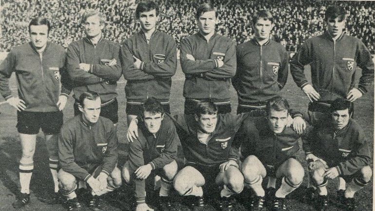 Сборная Бельгии на чемпионате мира-1970. Одиллон ПОЛЛЕНИС - второй справа в верхнем ряду. Фото twitter.com Сборная Бельгии на чемпионате мира-1970. Одиллон ПОЛЛЕНИС - второй справа в верхнем ряду. Фото twitter.com