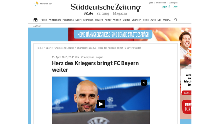 Süddeutsche Zeitung. Süddeutsche Zeitung.