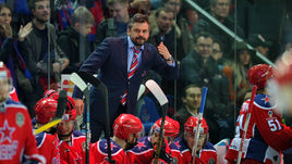 Главный тренер ЦСКА Дмитрий КВАРТАЛЬНОВ.