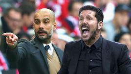 Хосеп ГВАРДЬОЛА и Диего СИМЕОНЕ.