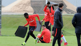 Сегодня. Тарасовка. Тренировка ФК