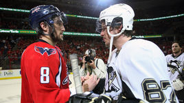 Александр ОВЕЧКИН и Сидни КРОСБИ.