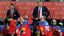 Суббота. Москва. Россия - Финляндия - 2:3. Команда Олега ЗНАРКА проиграла оба матчам финнам перед стартом домашнего чемпионата мира.