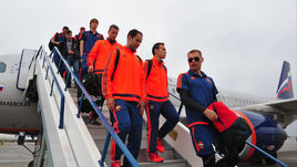 Сегодня. Казань. Армейцы прибыли в Казань.