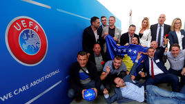 Косово приняли в УЕФА