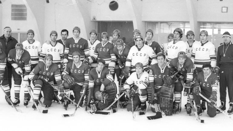 В 1973 году сборная СССР впервые стала чемпионом мира при родных трибунах. Фото Олег НЕЕЛОВ В 1973 году сборная СССР впервые стала чемпионом мира при родных трибунах. Фото Олег НЕЕЛОВ