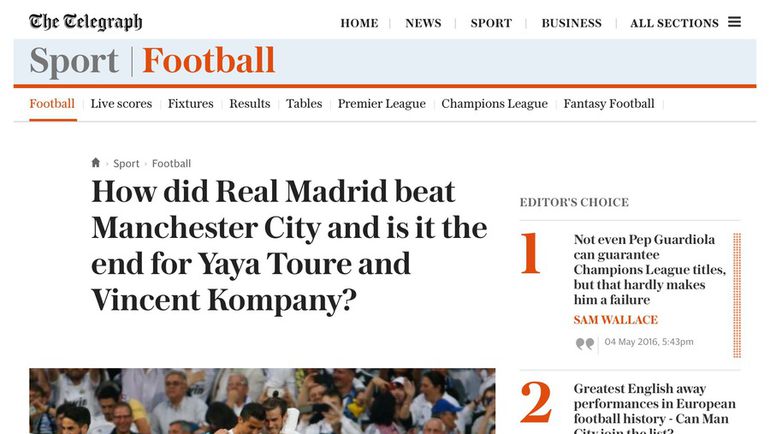 The Telegraph. The Telegraph.