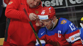 Сегодня. Москва. Латвия - Россия - 0:4. Павел ДАЦЮК.