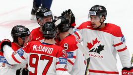 Сегодня. Санкт-Петербург. Канада - Словакия - 5:0. Канада на ЧМ-2016: пять побед в пяти матчах и 30 заброшенных шайб.