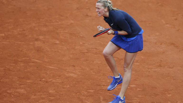 Сегодня. Париж. Петра КВИТОВА. Фото REUTERS Сегодня. Париж. Петра КВИТОВА. Фото REUTERS