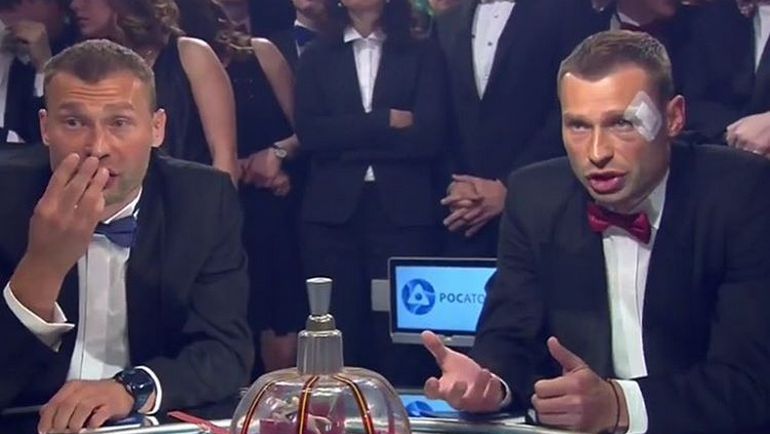 Вчера. Москва. Василий и Алексей БЕРЕЗУЦКИЕ. Фото Первый канал Вчера. Москва. Василий и Алексей БЕРЕЗУЦКИЕ. Фото Первый канал