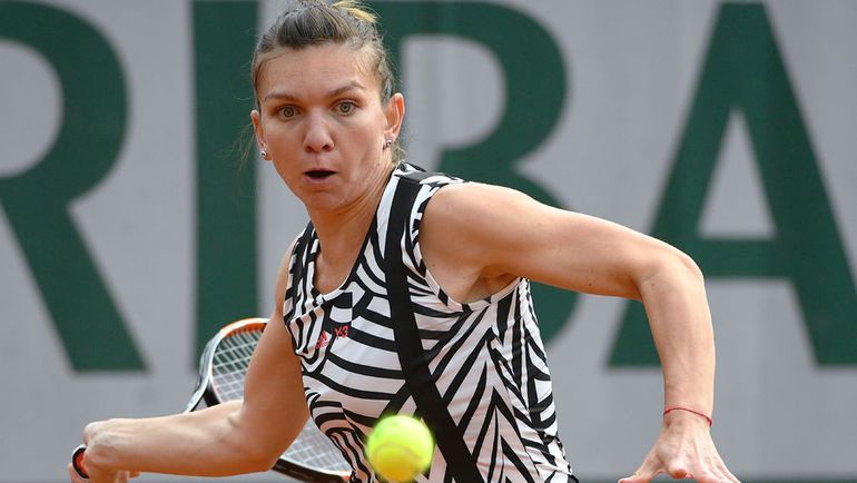 Вчера. Париж. Симона ХАЛЕП. Фото AFP Вчера. Париж. Симона ХАЛЕП. Фото AFP