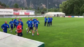 Россия начала подготовку к Euro в Швейцарии