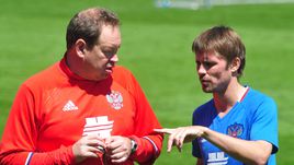 Сегодня. Бад-Рагац. Леонид СЛУЦКИЙ и Дмитрий ТОРБИНСКИЙ.