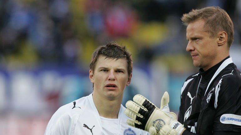 Вячеслав МАЛАФЕЕВ и Андрей АРШАВИН. Фото Александр ВИЛЬФ Вячеслав МАЛАФЕЕВ и Андрей АРШАВИН. Фото Александр ВИЛЬФ