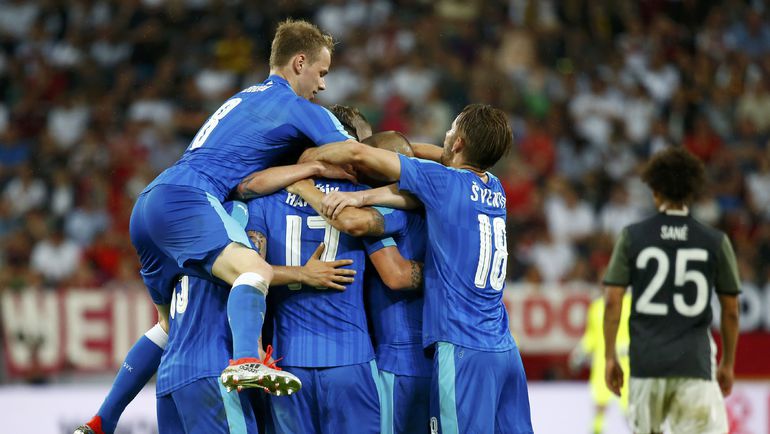 Еще в первом тайме гости вышли вперед. Фото REUTERS Еще в первом тайме гости вышли вперед. Фото REUTERS