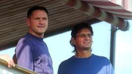 Леонид ФЕДУН (справа) и Дмитрий АЛЕНИЧЕВ.