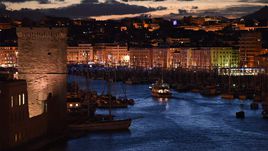 Вид на марсельский Старый порт.