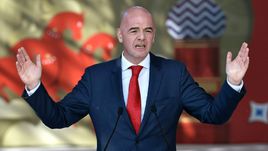 Джанни ИНФАНТИНО не проработал в ФИФА и ста дней, как вызвал недоверие к себе.