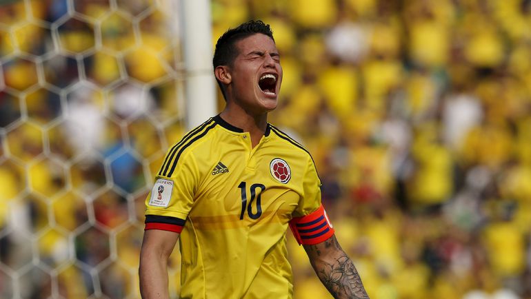 Полузащитник сборной Колумбии Хамес РОДРИГЕС. Фото REUTERS Полузащитник сборной Колумбии Хамес РОДРИГЕС. Фото REUTERS