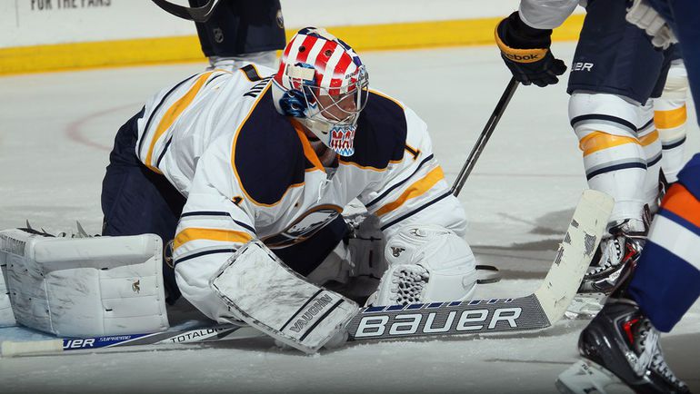 Андрей МАКАРОВ в дебютной игре в НХЛ. Фото AFP Андрей МАКАРОВ в дебютной игре в НХЛ. Фото AFP