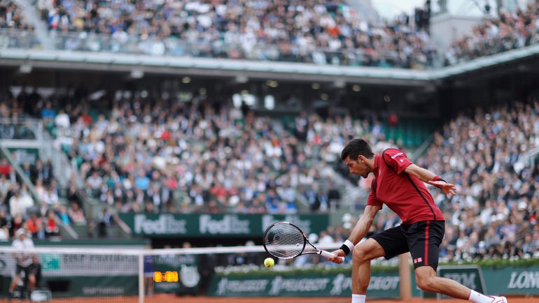 Воскресенье. Париж. Новак ДЖОКОВИЧ. Фото AFP Воскресенье. Париж. Новак ДЖОКОВИЧ. Фото AFP