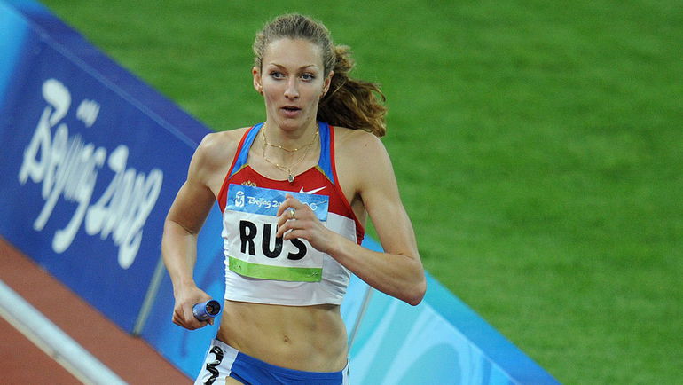 Татьяна ФИРОВА в олимпийском Пекине-2008. Фото AFP Татьяна ФИРОВА в олимпийском Пекине-2008. Фото AFP