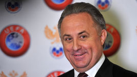 Сегодня. Москва. Министр спорта России и президент РФС Виталий МУТКО.