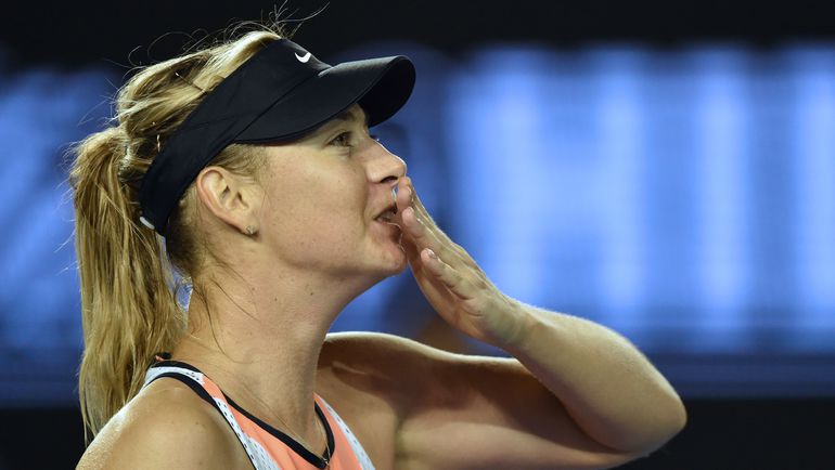 Мария ШАРАПОВА. Фото AFP Мария ШАРАПОВА. Фото AFP