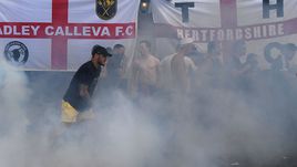 Массовые столкновения в Марселе.