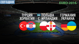Сегодня на Euro-2016.