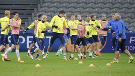 Вчера. Лилль. Тренировка сборной Украины перед первым матчем на Euro-2016.