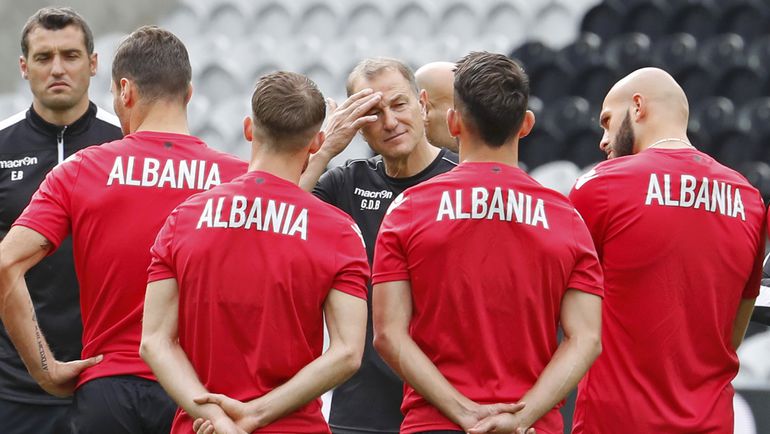 Сборная Албании. Фото REUTERS Сборная Албании. Фото REUTERS