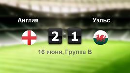 Англия - Уэльс. Лучшие моменты