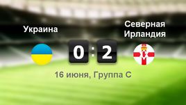 Украина - Северная Ирландия. Лучшие моменты