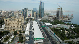 Те же, вид из Баку