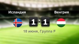Исландия - Венгрия. Лучшие моменты	