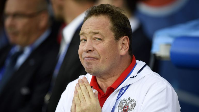 Понедельник. Тулуза. Россия - Уэльс - 0:3. Леонид СЛУЦКИЙ. Фото AFP Понедельник. Тулуза. Россия - Уэльс - 0:3. Леонид СЛУЦКИЙ. Фото AFP