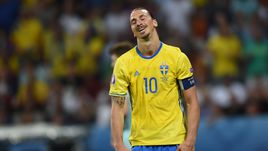 Вчера. Ницца. Швеция – Бельгия – 0:1. Златан ИБРАГИМОВИЧ.