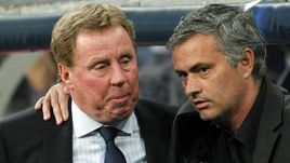 Харри РЕДНАПП (слева) и Жозе МОУРИНЬЮ.