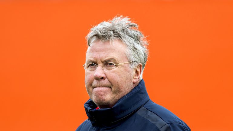 В сборной Голландии-2015 Гус ХИДДИНК провалился. Фото AFP В сборной Голландии-2015 Гус ХИДДИНК провалился. Фото AFP