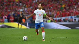 20 июня. Тулуза. Россия - Уэльс - 0:3. Капитан сборной России Роман ШИРОКОВ.